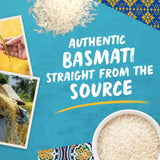 Tilda Pure Basmati Rice, Premium Aromatic and Authentic Rice, Large Resealable Bag, 20-Pound Bag