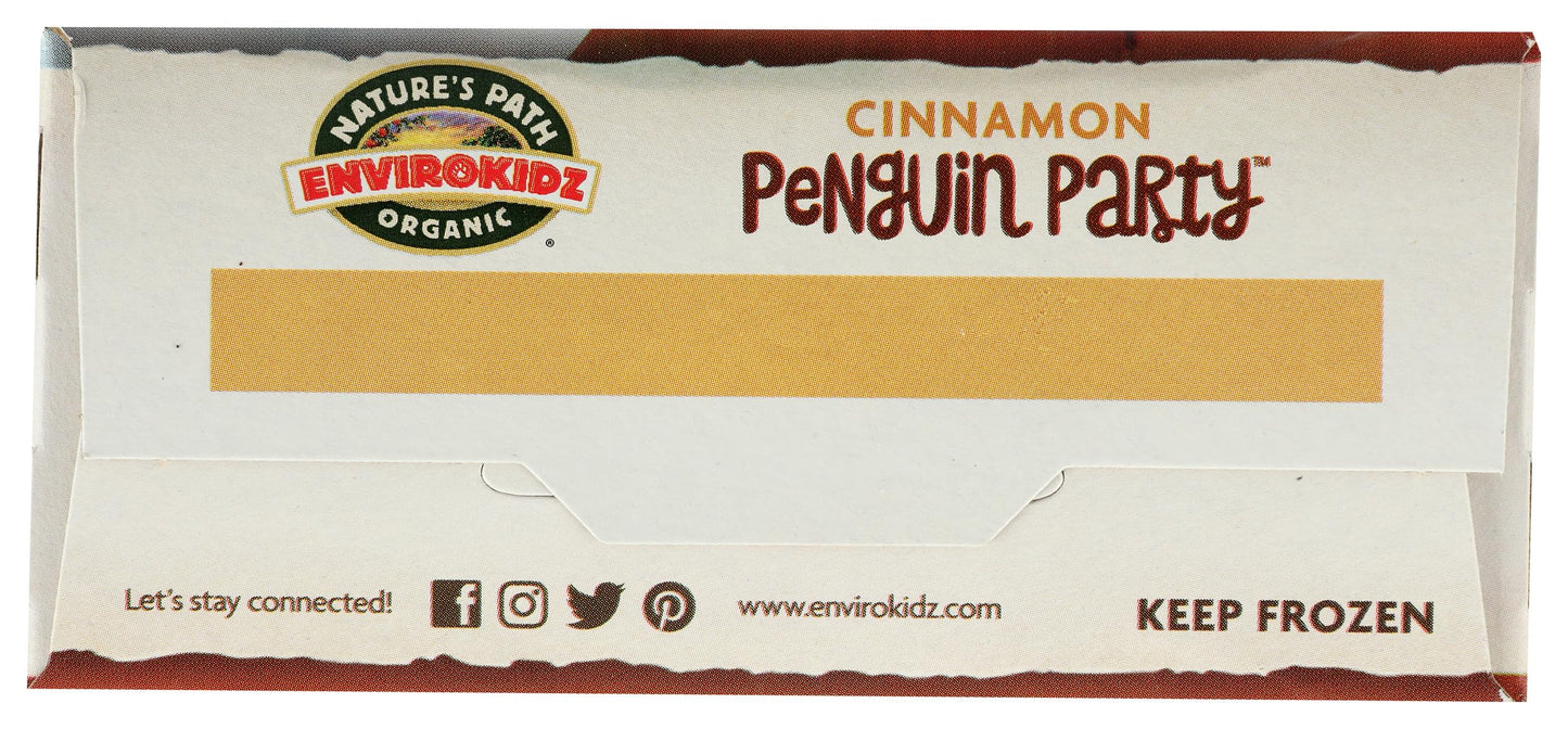 Envirokidz Organic Penguin Party Cinnamon Waffles, 8.5 OZ
