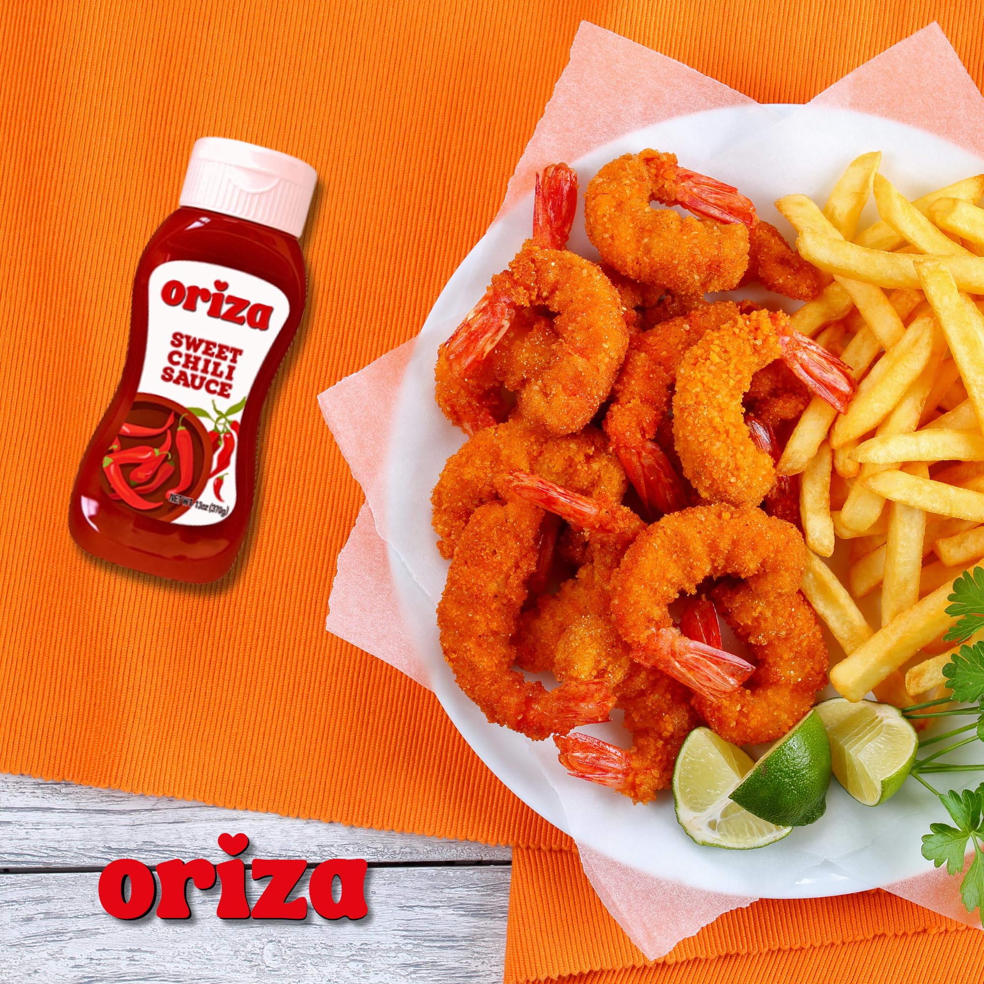 Oriza Sweet Chili Sauce 13oz (Pack of 12) - Bulk Asian-Inspired Sauce for Restaurants & Food Service