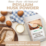 Healthworks Superfoods Organic Psyllium Husk Powder - 32 Oz / 2 Lbs - Raw - Certified Organic - Finely Ground Powder from India - Keto, Vegan