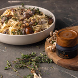N/UM - Smoked Salt & Black Truffle - Handcrafted with African Beechwood Smoked Kalahari Salt and Real Black Truffle. Perfect for Steaks, Pasta, Eggs
