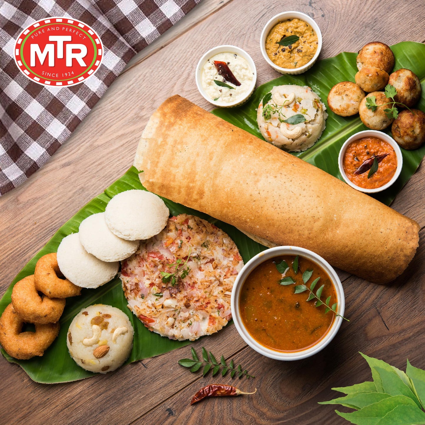 MTR Instant Authentic Indian Mixes - Ready-to-Cook Assorted Traditional Indian Flavor, Vegetarian Breakfast, Lunch, Dinner & Snack Meal, Quick