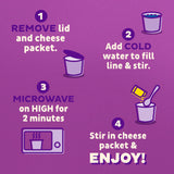 Annie's White Cheddar with Organic Pasta, Macaroni and Cheese Microwavable Cups, Made with Real Cheese, 8 Ct, 16.08 oz