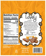 Lovely Candy Co. Mango Ginger Chews, Made with Real Ginger, Individually Wrapped, 5oz (6-Pack) | Gluten-Free, Non-GMO, NO Artificial Ingredients, NO