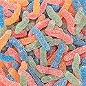 Sour Gummy Worms | 2 Pound Bag | Soft and Chewy Vegan Candy Bulk | Assorted Fruit Flavors Gummi Worms for Party Favors & Candy Buffets | Gelatin Free