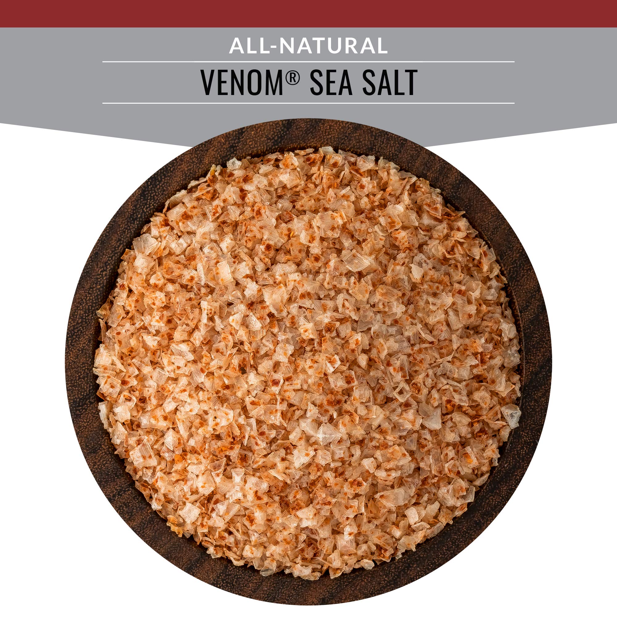 Artisan Salt Company Fusion Naturally Flavored Venom Sea Salt, Zip-Top Pouch, 3 Ounce