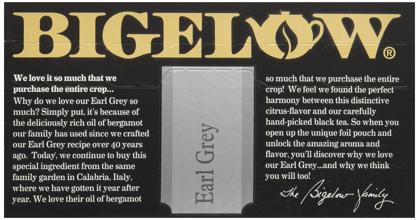 Bigelow Tea Earl Grey, 2.37 oz