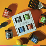 Spiceology - 4-Pack Signature Series - Smoky Honey Habanero, Chile Margarita, Greek Freak, and Black Magic - Grilling Spices - BBQ Rubs Gift Sets