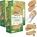 Nonni's Thin Addictives Pistachio Almond Thins 4.4 oz (3 Pack)