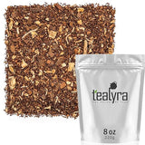 Tealyra - Rooibos Coconut Vanilla Chai - Ginger and Cinnamon with Red Bush Rooibos Herbal Loose Leaf Tea - Antioxidants Rich - Caffeine-Free - 220g
