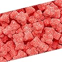 Sour Bears Gummy Candy | 1 Lb Bag | Tutti-Frutti Jelly Candies | Gelatin Free Gummi Bears | Neon Pink Gummies for Gender Reveal, Baby Showers & Candy