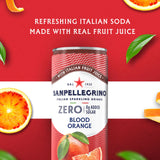 Sanpellegrino Zero Grams Added Sugar Pomegranate & Orange Italian Sparkling Drink, 24 Pack Of 11.15 Fl Oz Cans, Sanpellegrino Italian Sparkling
