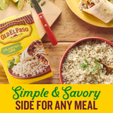 Old El Paso Cilantro Lime Seasoned Rice, Side Dish, 6.2 oz