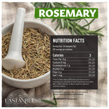 Eastanbul Rosemary Leaves, 8.8oz, Rosemary Seasoning, Dried Rosemary, Rosemary Spice for Savory & Sweet Recipes, Rosemary Herbs Dried, Ideal