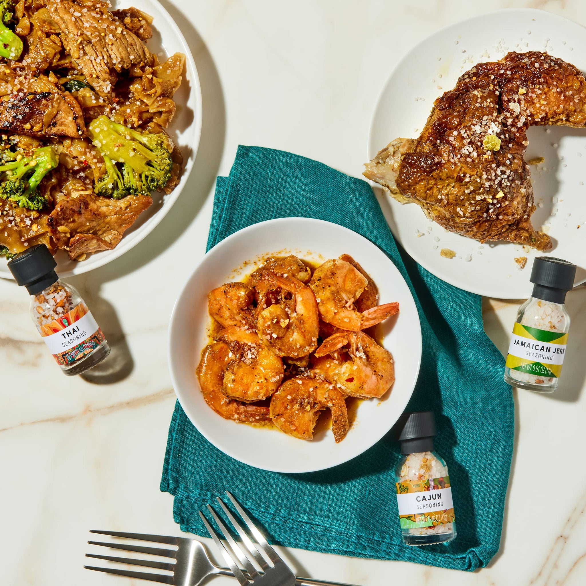 Thoughtfully Gourmet, Global Spice Collection Gift Set, International Seasonings Set, Flavors Include Greek, Italian, Mexican, Cajun Seasoning & More