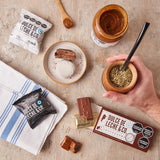 Dulce de Leche & CO. Alfajores Premium DDL&CO Box X 12 Units Black Chocolate. Made in Argentina (Pack of 1)