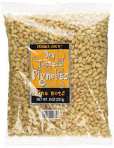 Trader Joe's Dry Toasted Pignolias - Pine Nuts 8 oz bag, 2 Pack