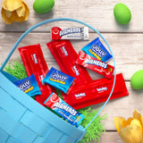 AIRHEADS, JOLLY RANCHER and TWIZZLERS Assorted Fruit Flavored, Easter Candy Bag, 26.16 oz (85 Pieces)