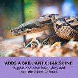 Zilla Terrarium Cleaner, For Glass, Acrylic, Hard Surfaces and More, Anti-Static Dust Control
