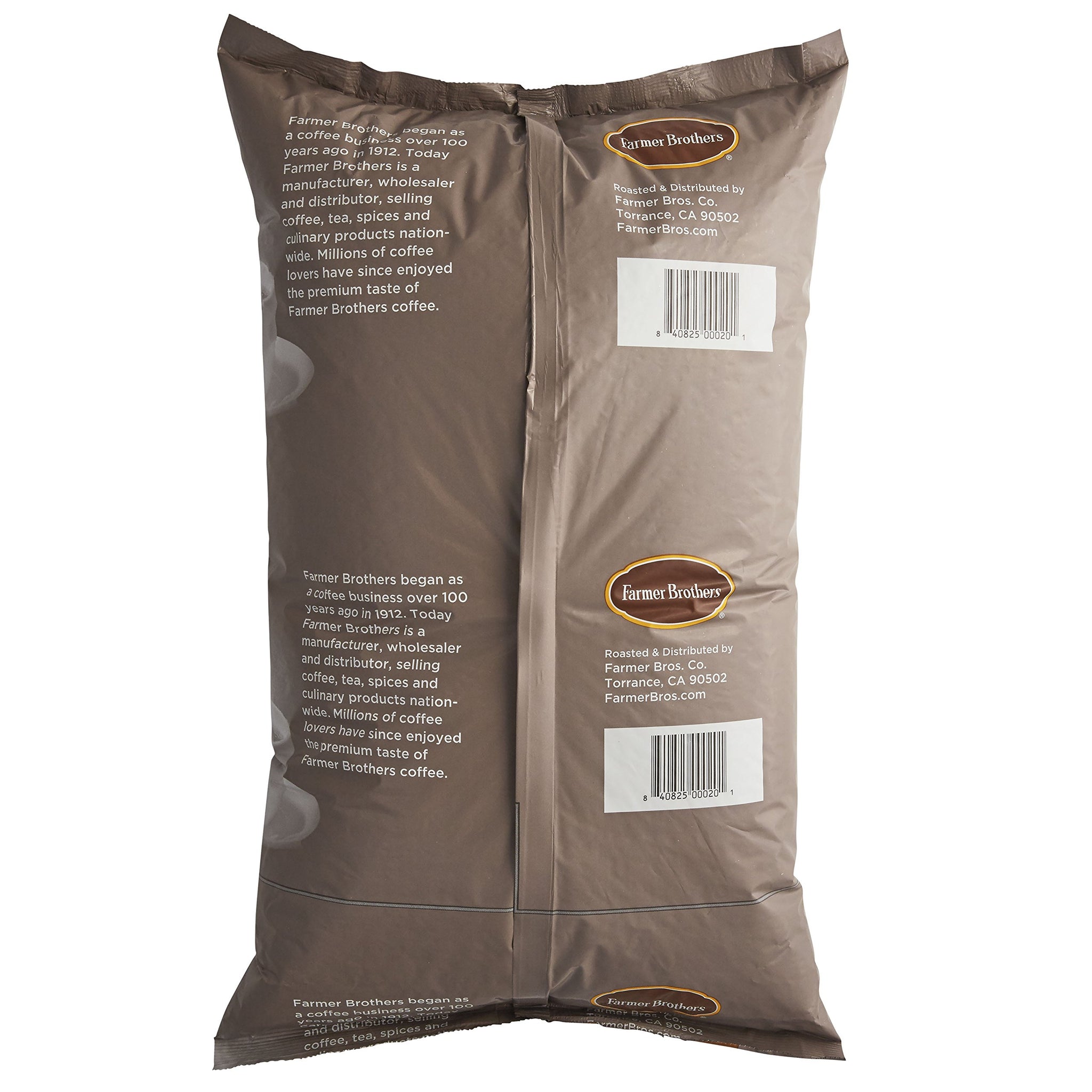 Farmer Brothers Premium Blend 100% Arabica Whole Bean Coffee - 5 lb. Bag