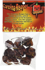 Dried Carolina Reaper Pepper Whole Pods by Magic Plant (1/4 oz.)