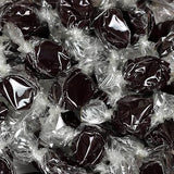 Black Licorice Flavored Taffy Chews by It's Delish, 5 lbs Bulk Bag - Individually Wrapped Gourmet Soft Fluff Taffies - Perfect Trick or Treat Candy