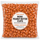 Sugar Free Mini Peanut Butter Cups Candy Individually Wrapped Bulk Bag - 25 lb (Approx. 1250 pieces)