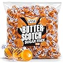Sugar Free Butterscotch Hard Candy 1 lb. Bag - Individually Wrapped Old-Fashioned Butterscotch Candy with Smooth Buttery Flavor, Classic Nostalgic