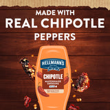 Hellmann's Mayonnaise Dressing Mild Chipotle for Tacos, Grilled Chicken Sandwiches & More, with Real Ingredients & No Artificial Flavors, 11.5 oz