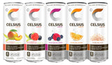 CELSIUS Fitness Drink 9-Flavor Variety Pack, Zero Sugar, Slim Can 12 Fl Oz (Pack of 12)