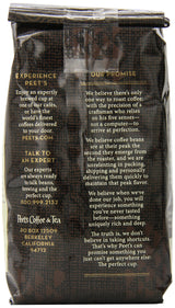 Peet's Coffee Ground Dark Roast Coffee, Colombia, 12 oz