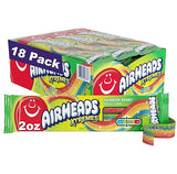 Airheads Xtremes Belts Candy, Chewy Candy Package, Rainbow Berry Fruit Flavor Artificially Flavored, 2 Ounces (18-Pack)
