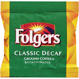 FOLGER'S Classic Roast Coffee Decaffeinated Fraction Packs, 0.9-Ounce Boxes (Pack of 92)