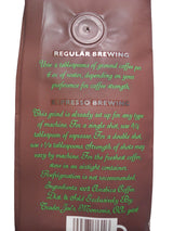 Trader Joe's Shade Grown Ground Espresso Blend 100% Arabica Beans Dark Roast Fine Grind