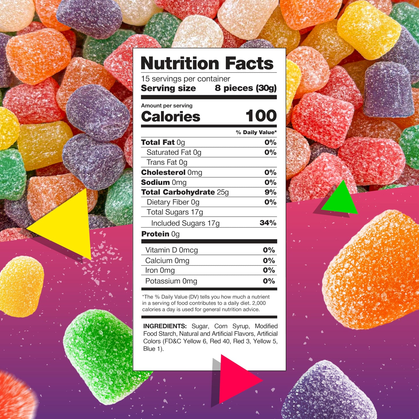 Spice Drops Candy | 1 Pound Bag | Assorted Spiced Gum Drops Bulk Jellies | Jelly Drops Candy in Clove, Wintergreen, Anise, Cinnamon, Peppermint