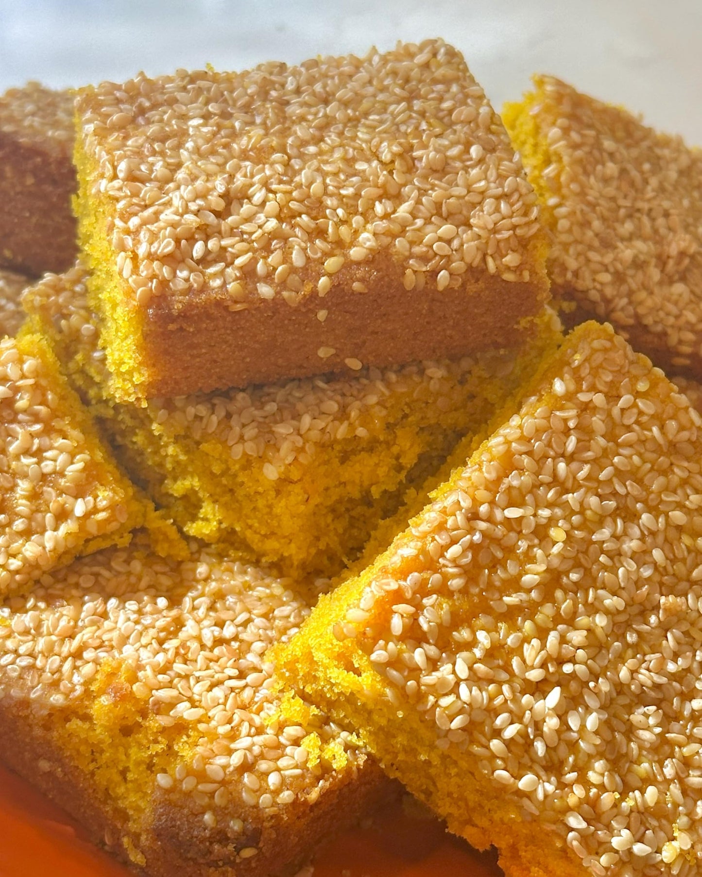 Beituti Turmeric Cake Mix with Semolina, Lebanese Sfouf Dessert, Vegan & Dairy Free, Just Add Oil & Milk, 14.1 oz 1-Pack