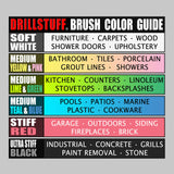 Cleaning Supplies - Drill Brush - Leather Cleaner - Shower Door - Upholstery - Carpet - Bathroom Accessories - Shower Cleaner - Bathtub - Tile