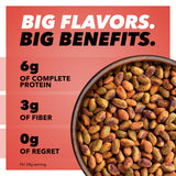 Wonderful Pistachios No Shells, Chili Roasted Nuts, 11 Ounce Resealable Bag, Protein Snacks, Gluten Free College Snacks, Healthy Snacks for Adults