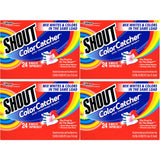 Shout Color Catcher 24Count, 4 Pack