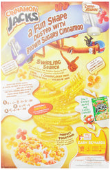 Kellogg's Cinnamon Jacks Cereal, Cinnamon, 10.7 Ounce