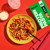 Kaizen Ziti Protein Pasta, 20g Protein, Low Carb (6g Net Carbs), Keto-Friendly, Gluten-Free, Plant-Based Lupini Noodles, High Fiber, 8 Ounce, Pack