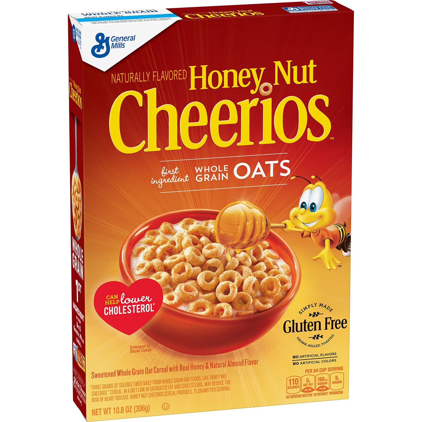 General Mills Cinnamon Toast Crunch, Honey Nut Cheerios and Lucky Charms Cereals
