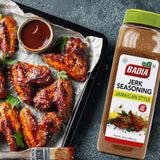 Badia Jerk Seasoning Jamaican Style, 24 oz - Bold, Spicy Caribbean Blend, Dry Rub, Grilling, Chicken, Pork, Seafood, Vegetables, Gluten Free, No MSG