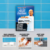 Mr. Clean Magic Eraser Sponge, All Purpose Cleaner, Long Lasting Cleaning Scrubber, Wall Cleaner, Sneaker Cleaner, Oven Cleaner, Kitchen, Bathroom