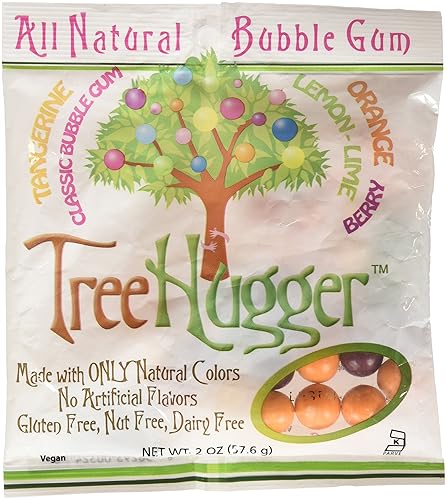 Tree Hugger Bubble Gum, Citrus Berry, 2 Ounce