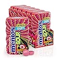 Mentos SOUR Sugar-Free Chewing Gum with Xylitol, Sour Strawberry Flavored, 28 Piece Bottle (Pack of 6)