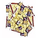 44 Counts (Packs) Crackers, Beef Sausage & Sesame Bars Snack Box Care Package - Ultimate Gift Snack Box with Variety Assortment of Crackers, Beef