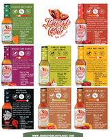 Jersey Girl Smokin’ Chipotle Hot Sauce - Sweet, Smoky & Mild Heat (Naturally Sodium/Salt Free)