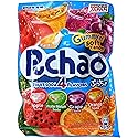Puchao Japanese Chewy Candy, 4 Fruit Soda Flavors - Apple, Watermelon, Grape, Orange, Soft Candy with Fizzy Gummy Bits Inside, As Seen on TikTok