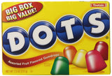 Tootsie Dots Assorted Flavors, 7.5oz Theater Box